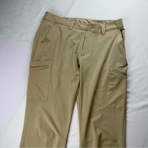 Share Columbia PFG Fishing Pants Omni Shield Mens 32x32 Beige Lightweight XM3629